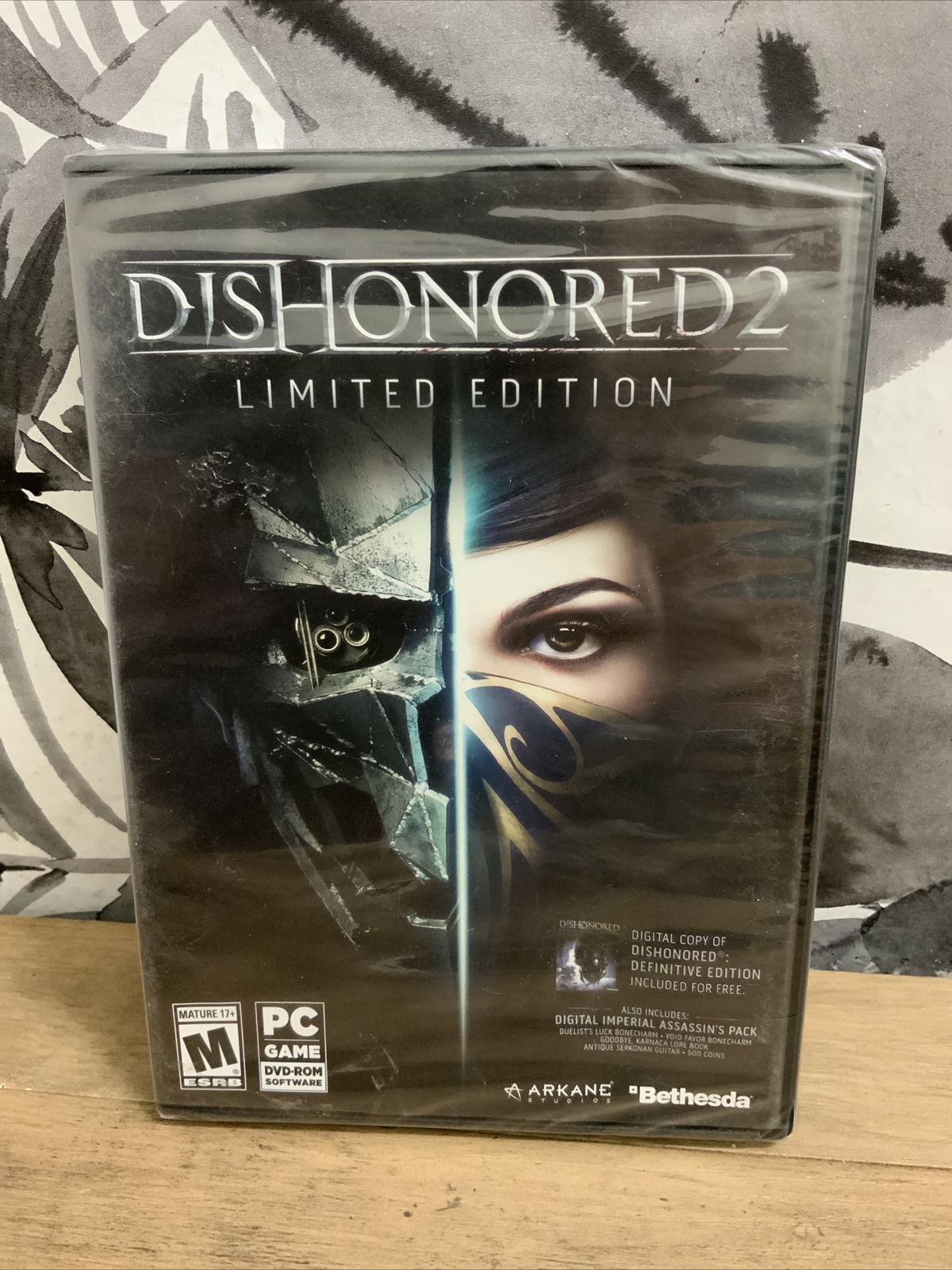 🔰 Dishonored 2 – PC GAME/DVD-ROOM SOFTWARE Limited Edition