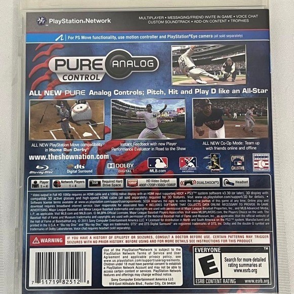 MLB 11 The Show PS3 game