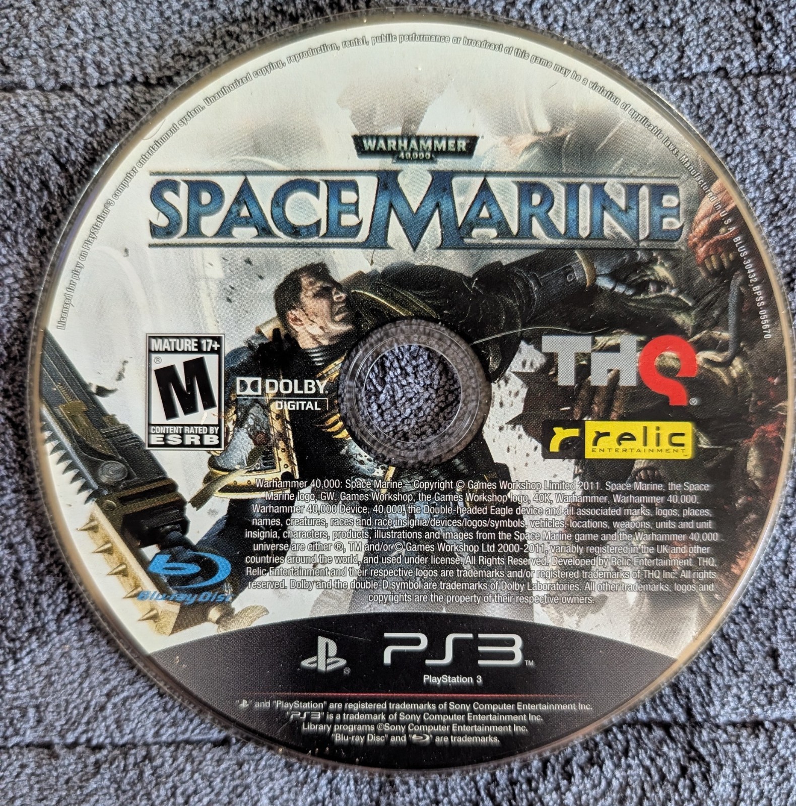 Wahammer 40,000: Space Marine (PS3)