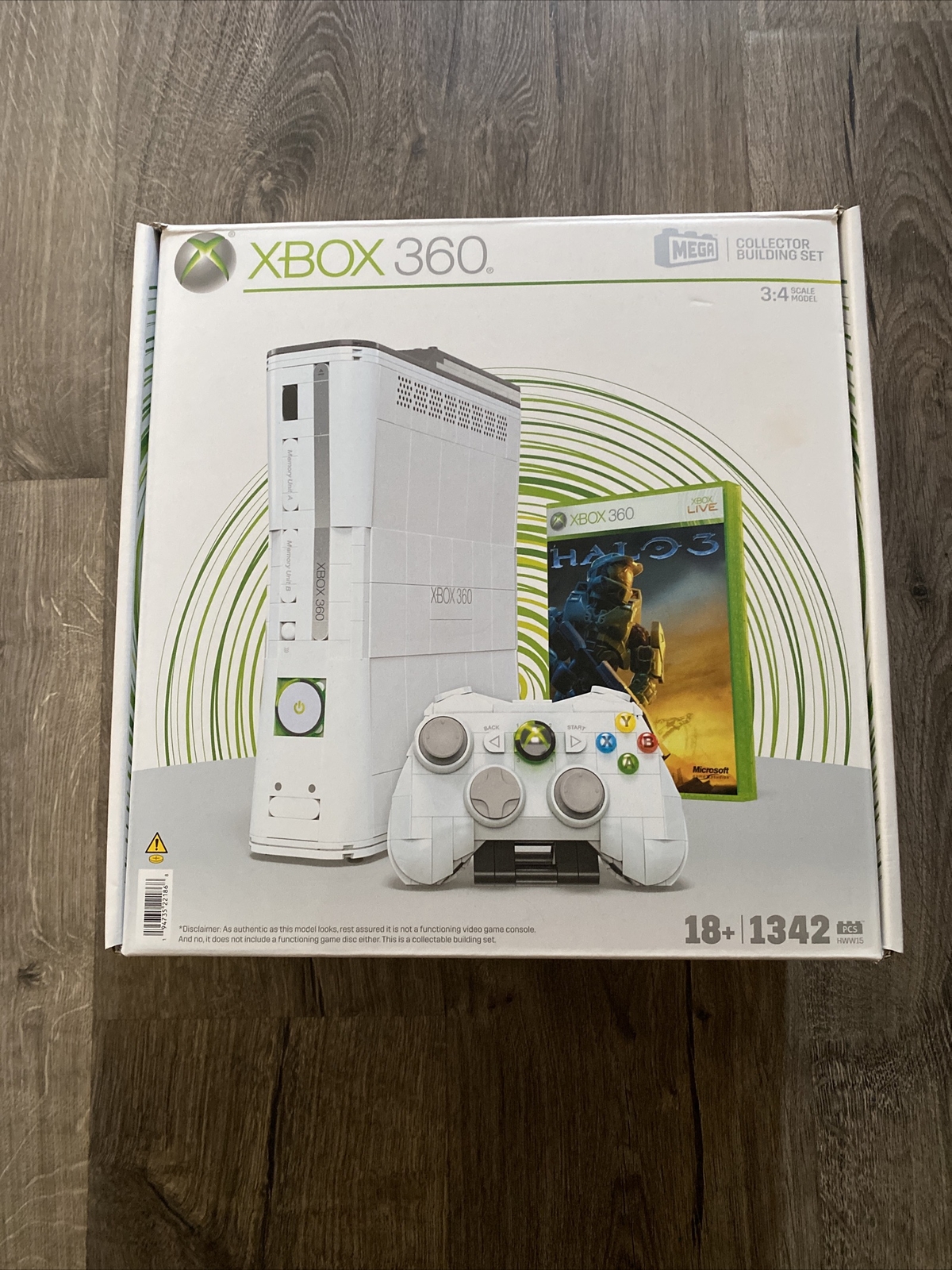 MEGA Bloks Showcase Microsoft Xbox 360 Collector Building Set *SOLD OUT PRESALE