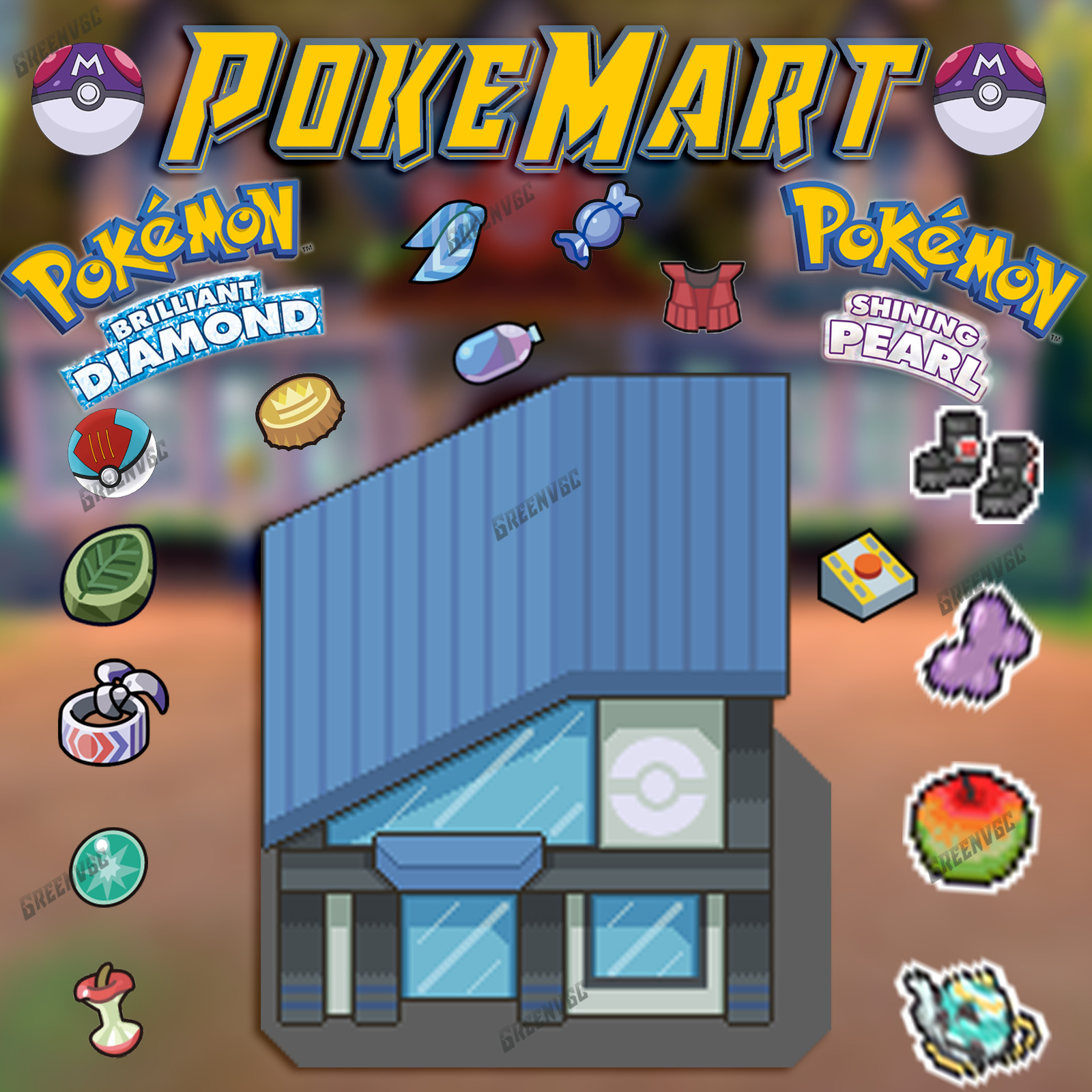 Any Item of Your Choice Masterballs etc Pokemon Brilliant Diamond Shining Pearl