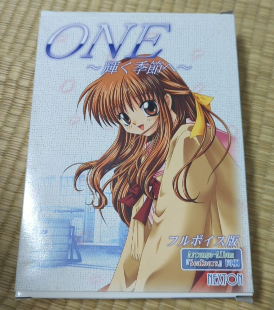 ONE ~Kagayaku Kisetsu e~ Full Voice Ver. VN PC Game Software for Win USED