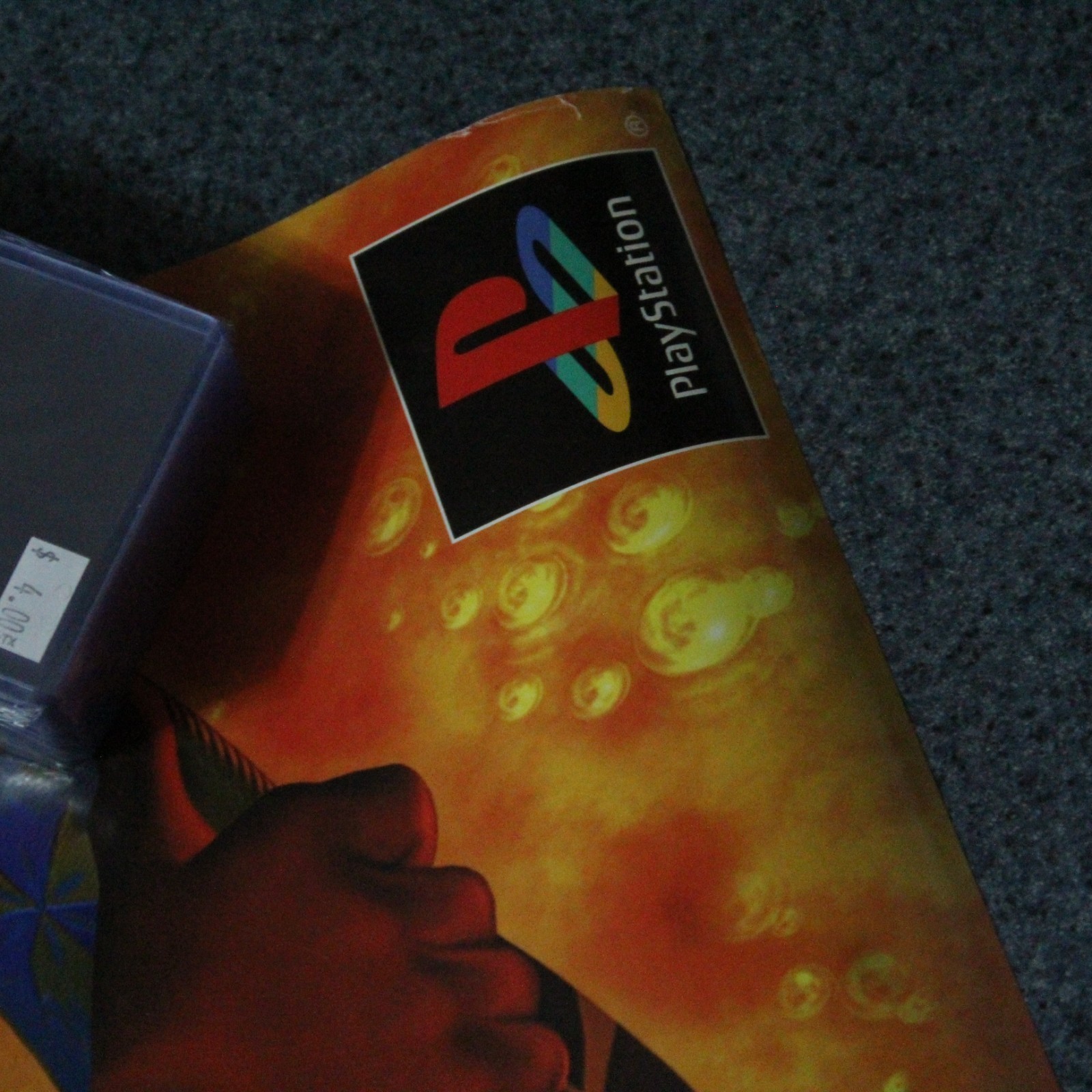 PROMO POSTER RARE Disney’s Aladdin in Nasira’s Revenge Sony PlayStation 1 2001