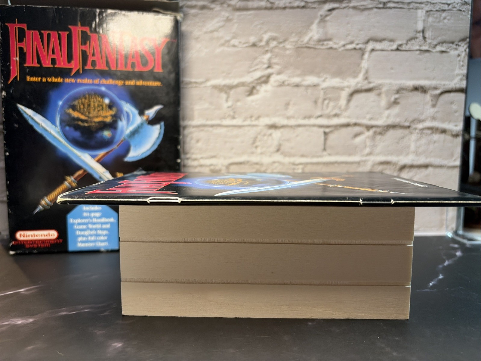 NES Nintendo – Final Fantasy (OG) – CIB & Both Maps -T&W – Everything is OEM