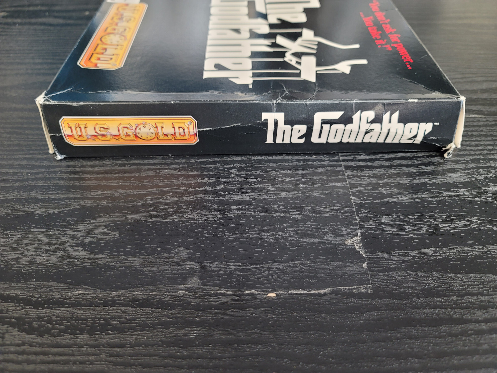 The Godfather PC Computer Big Box Complete In Box CIB Great Condition IBM 3.5″