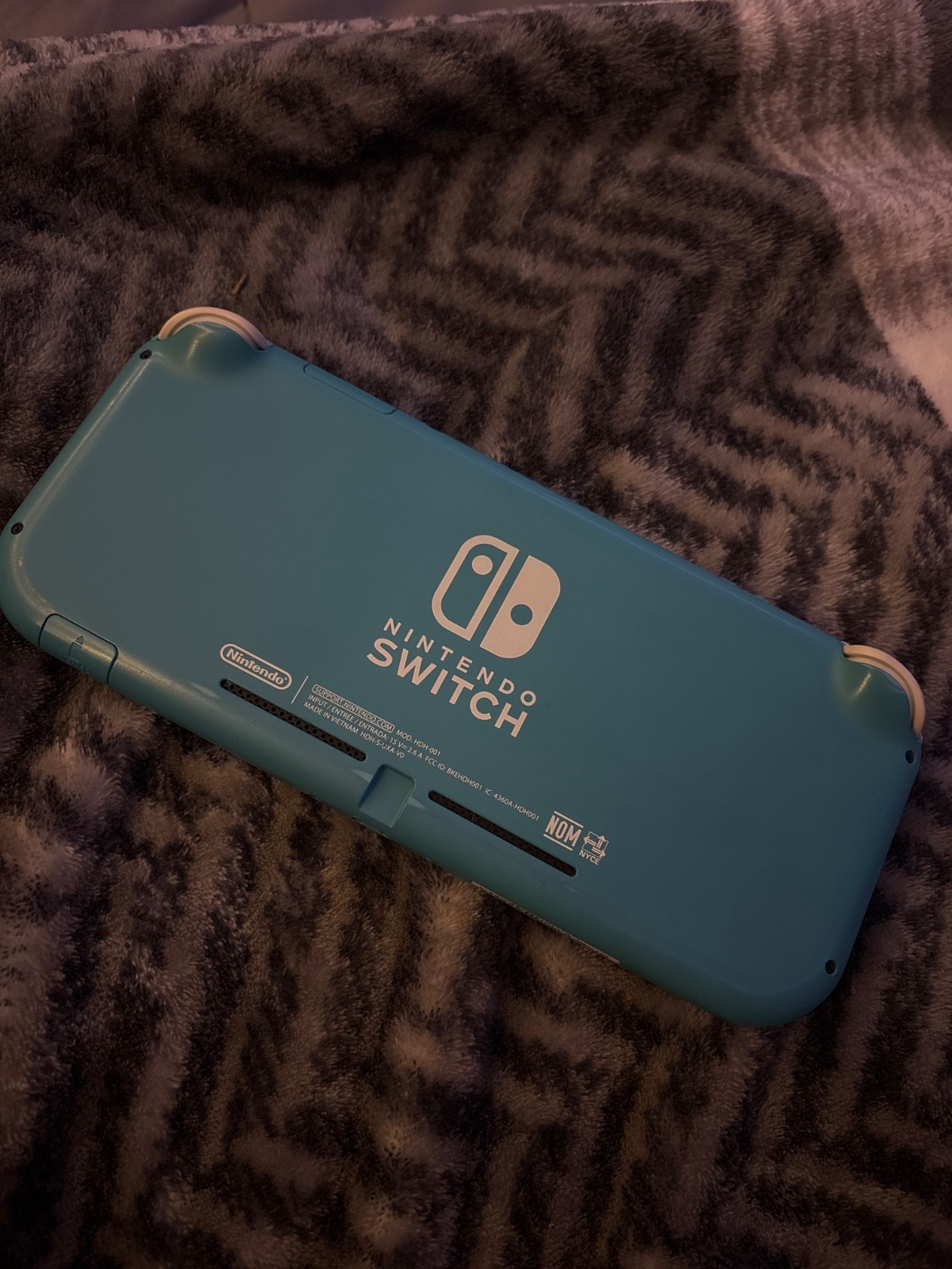 Nintendo Switch Lite Hand-Held Gaming Console – Turquoise (HDH-001)