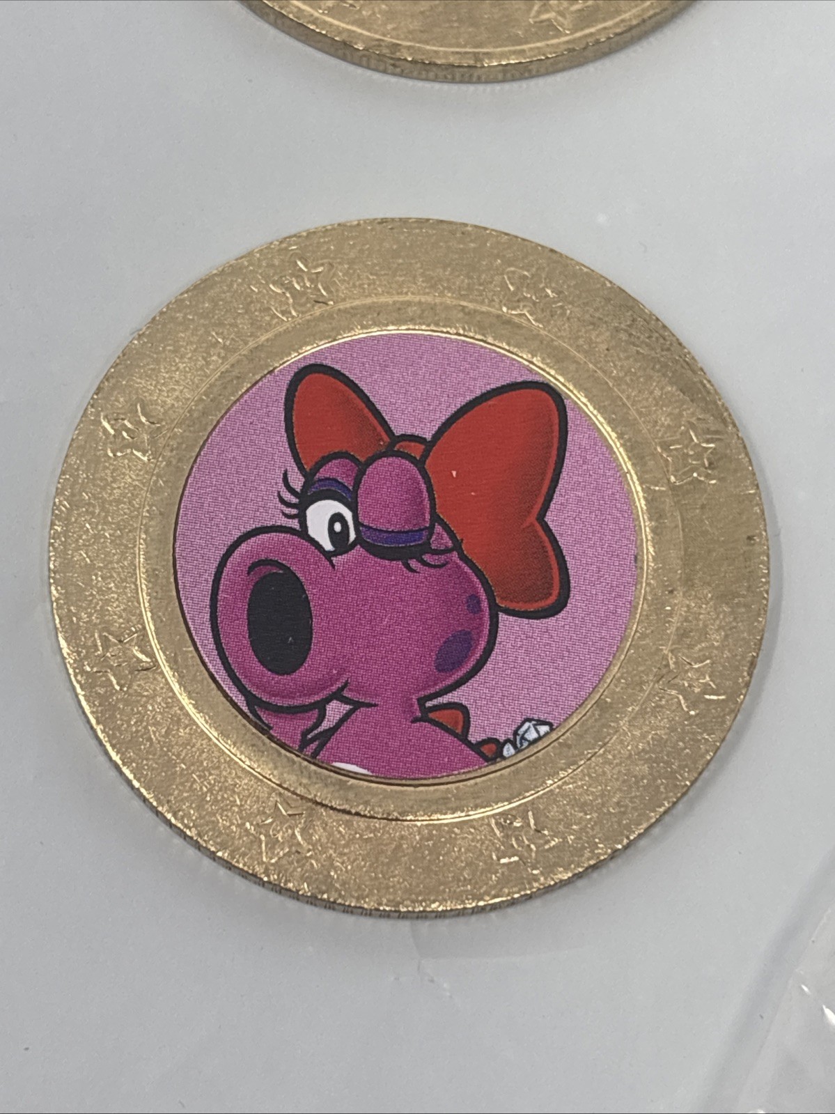 Lot Of 6 Super Mario Frankford Candy Wonderball Coins