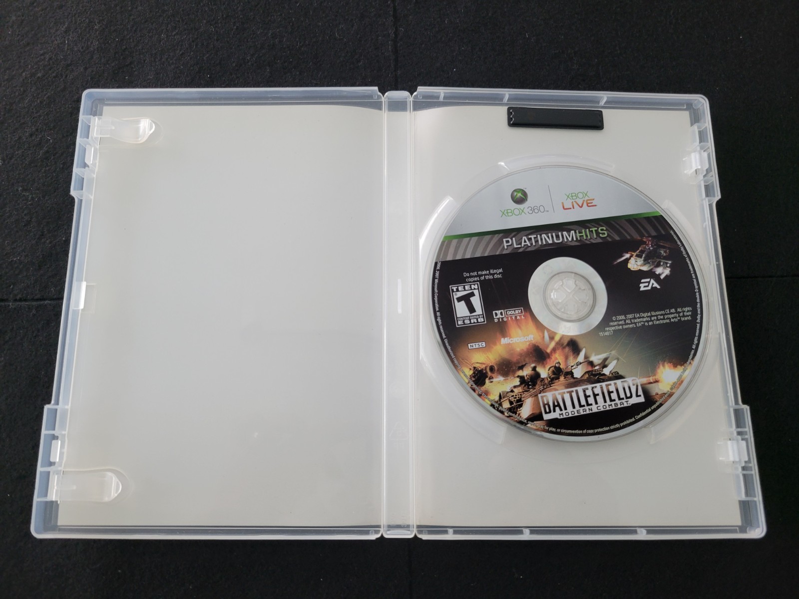 Battlefield 2: Modern Combat (Xbox 360, 2006) Tested Working
