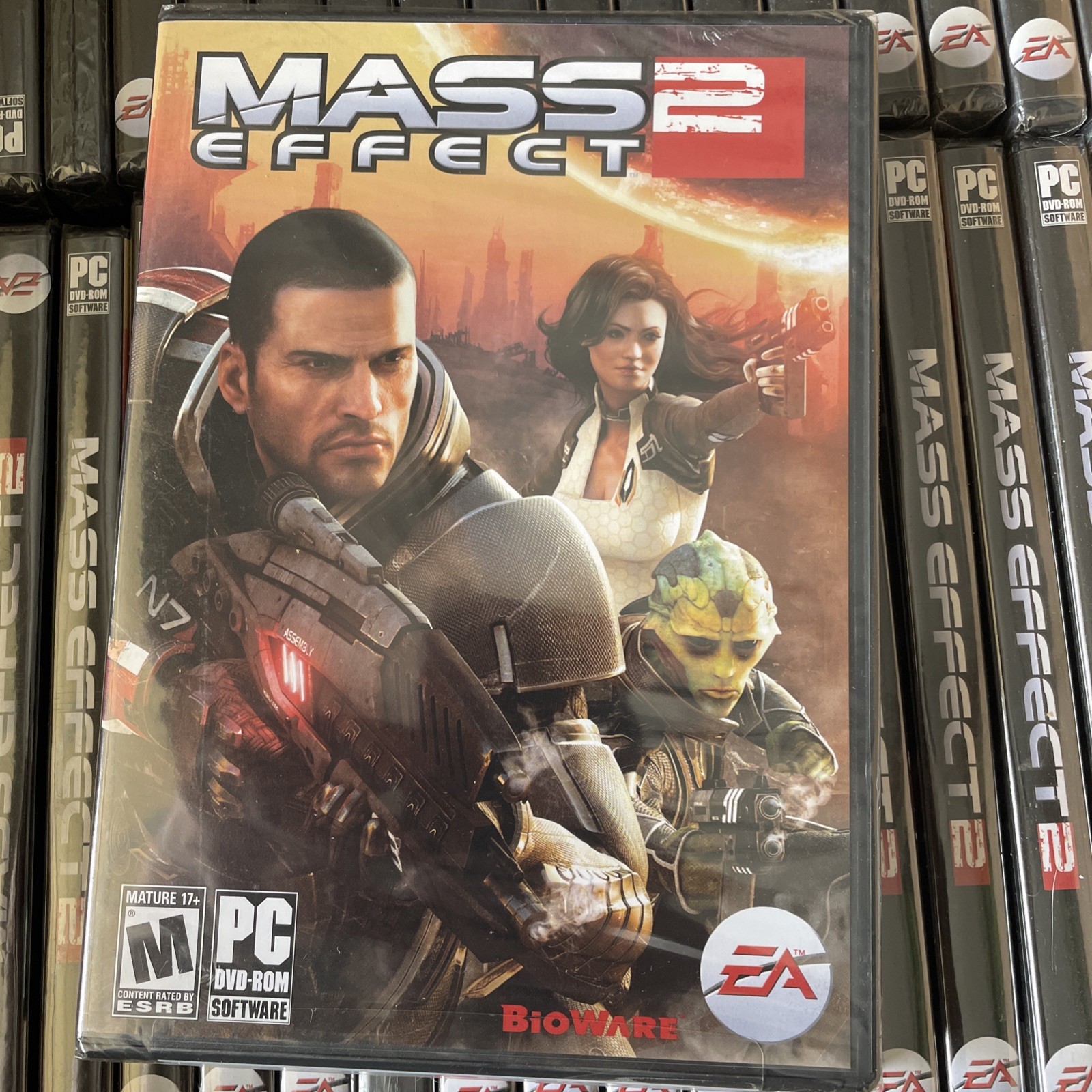Mass Effect 2 PC DVD REGION FREE BRAND NEW SEALED FREE SHIPPING