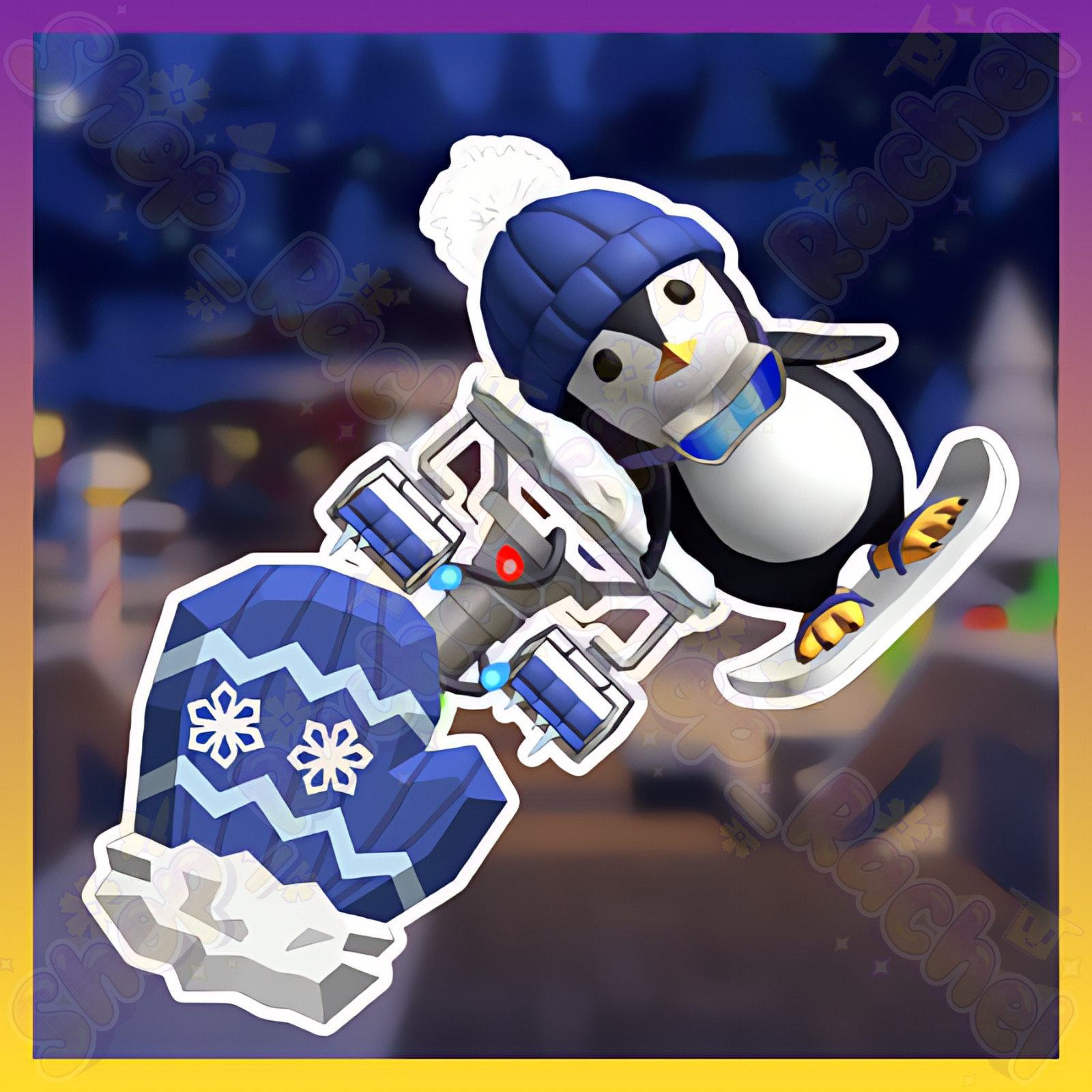 🐧 Snowboarder Penguin Set – Flee the Facility (FTF) 🐧