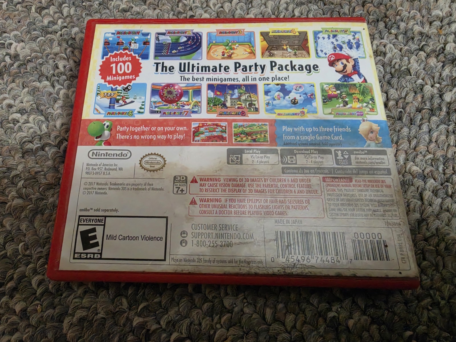 Mario Party: The Top 100 3DS (Multiplayer, 2017 Party)