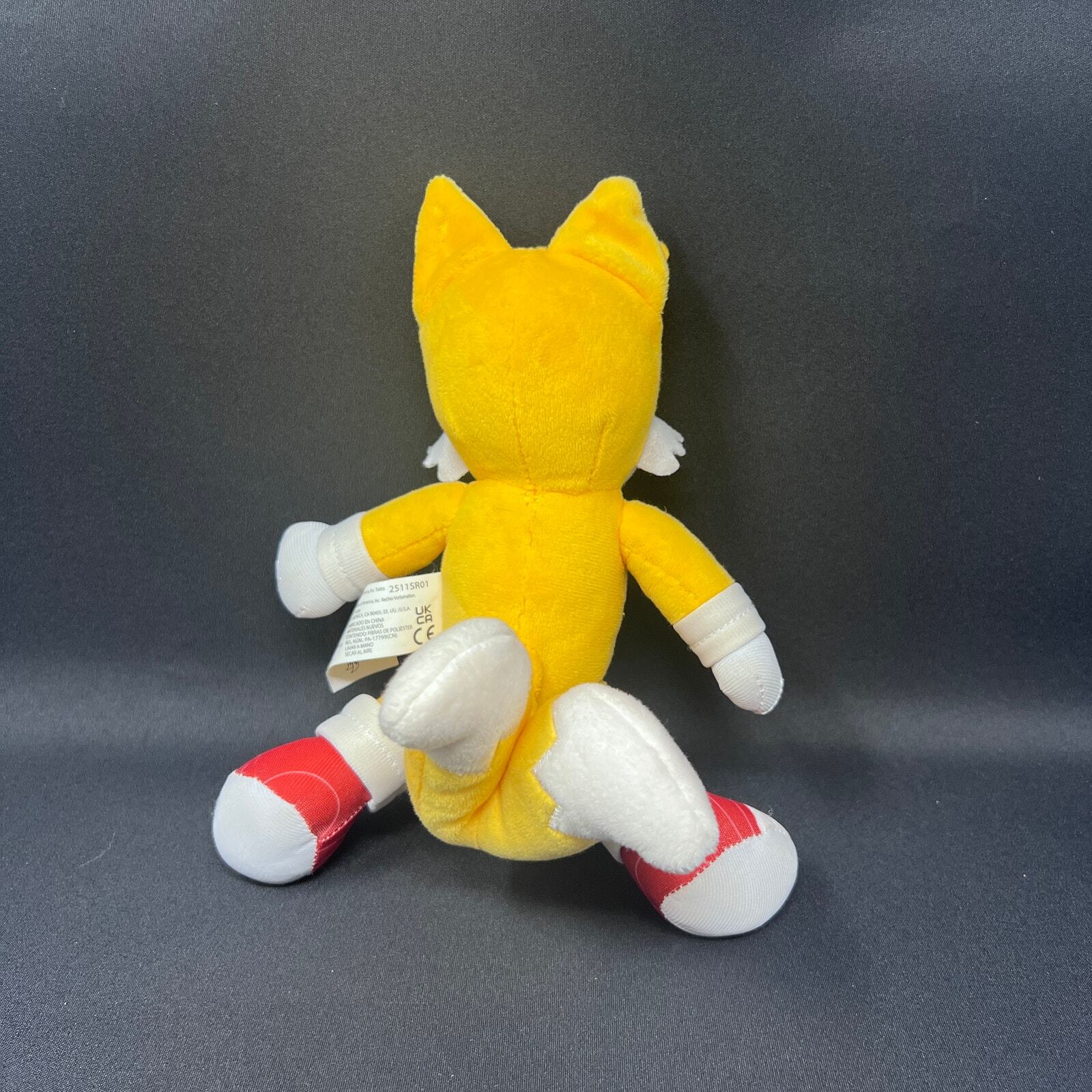 Jakks Pacific Sonic The Hedgehog 3 Movie Tails 9” Yellow Plush 2022