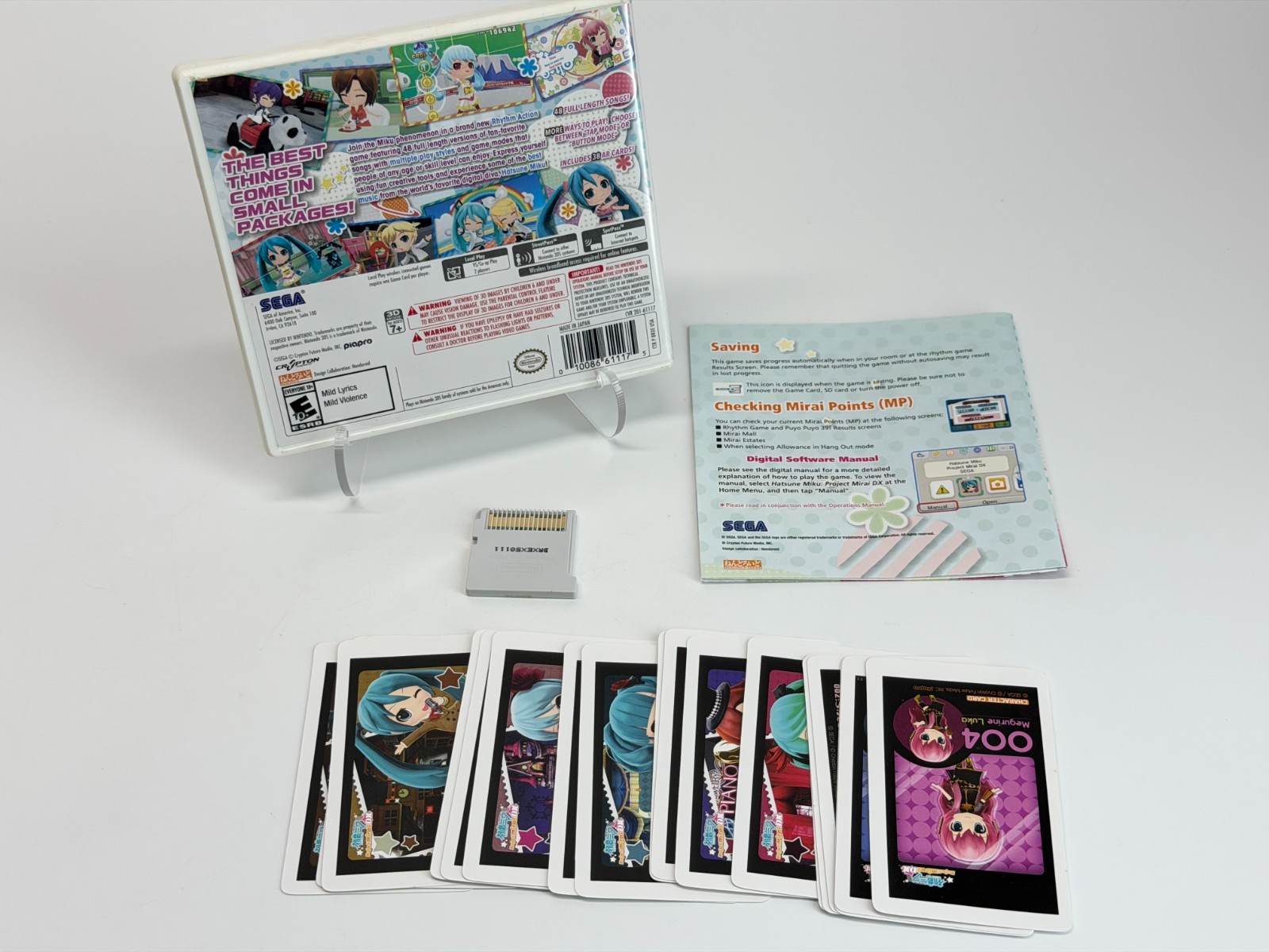 Hatsune Miku: Project Mirai DX (Nintendo 3DS) Complete & Tested