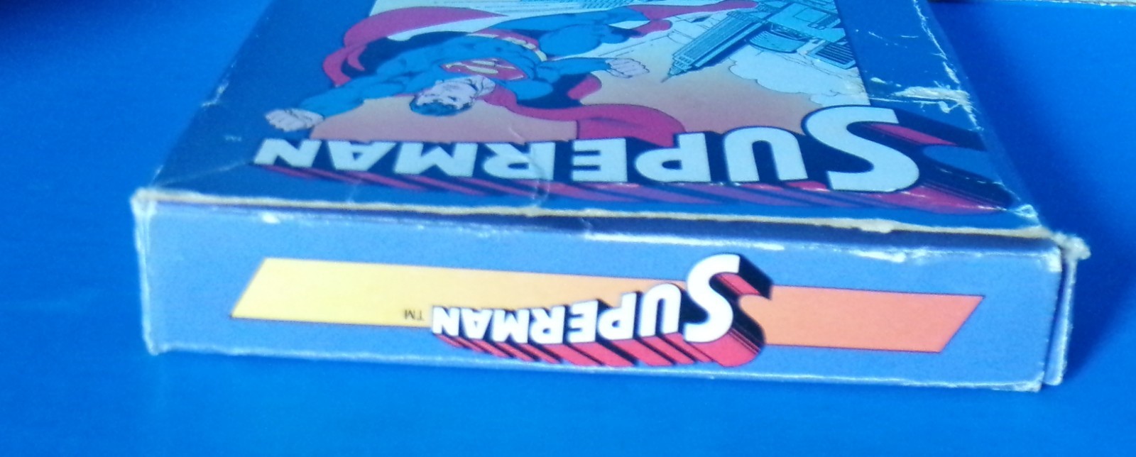 Superman Nintendo Entertainment 1988 NES DC Comics Kemco Box, Cart & Dust Cover
