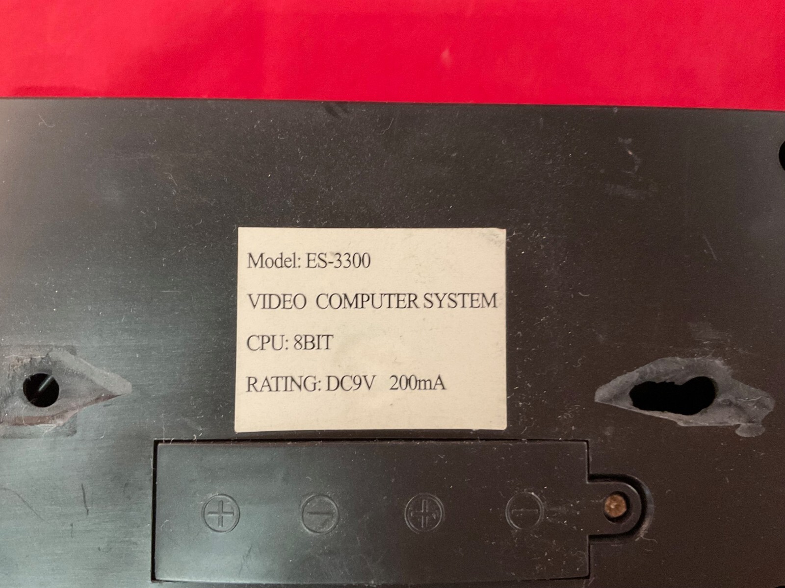 Retro Table Game type FC compatible machine Video Computer System ES-3300 Japan