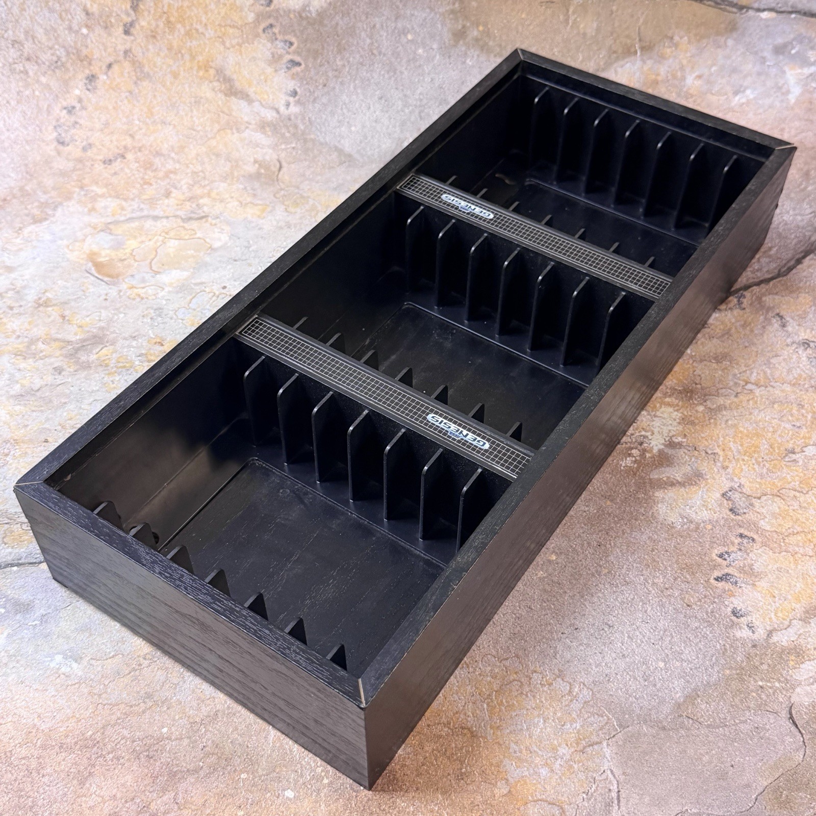 Vintage SEGA Genesis 24 Video Game Cartridge Holder Wall Mount Storage **READ**
