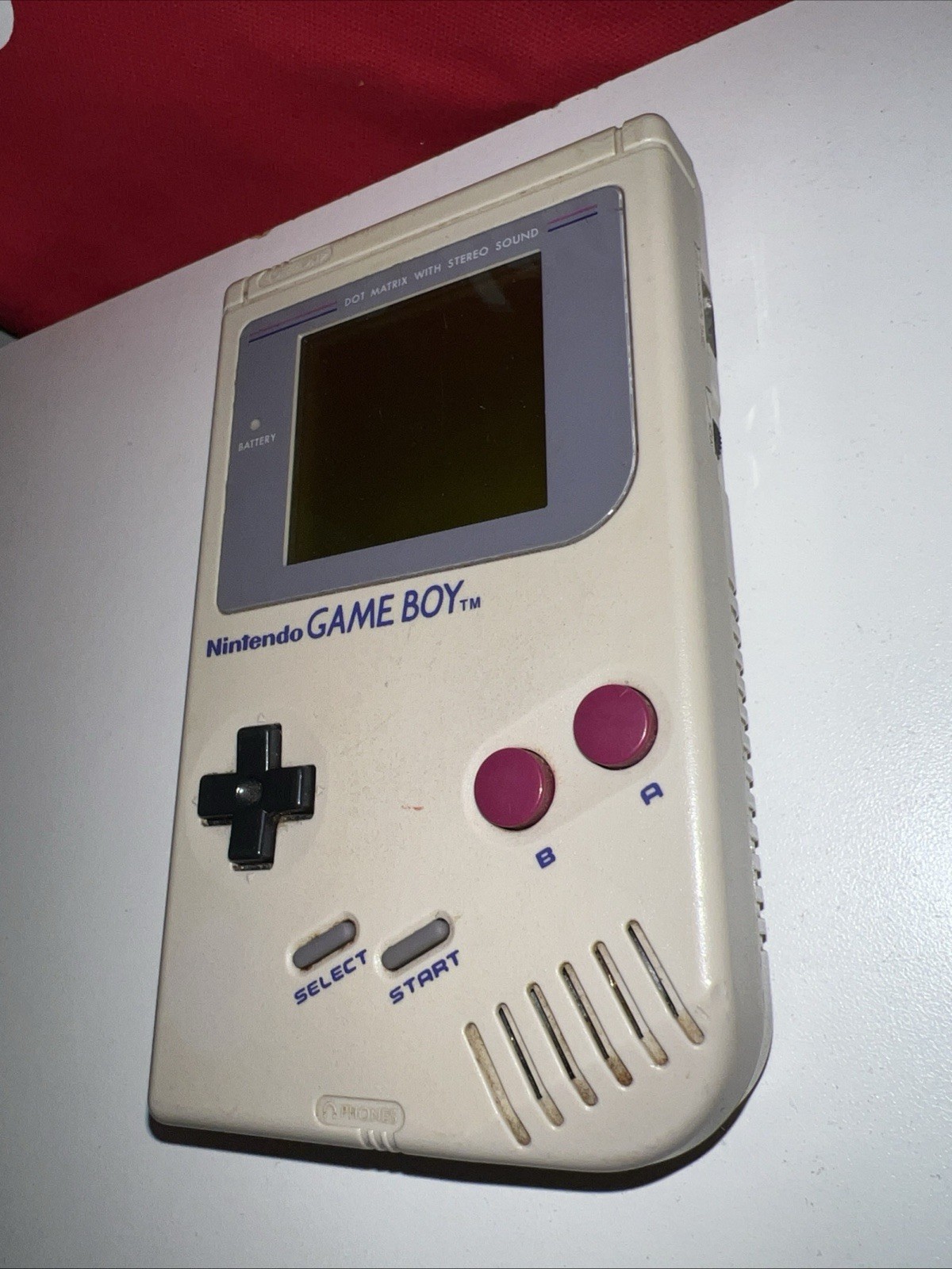 Nintendo Game Boy DMG-01 Gray original not working parts or repair
