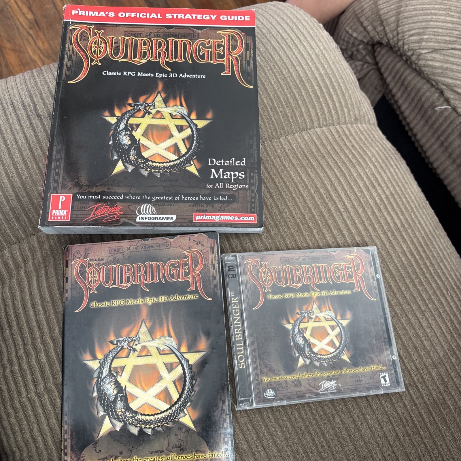 Soulbringer Pc Game With Manuel And Prima Strategy Guide