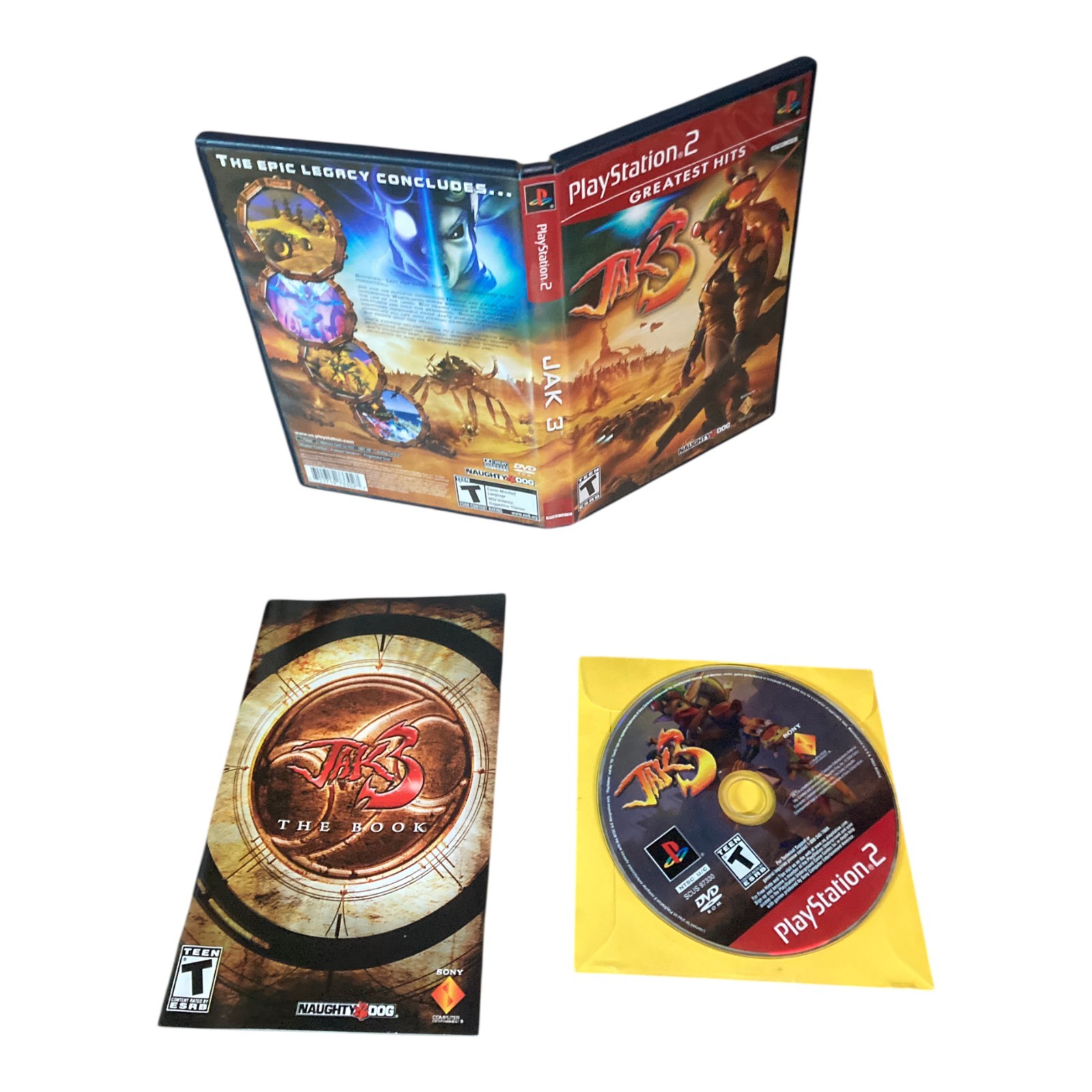 Sony PlayStation 2 PS2 CIB Complete TESTED Jak 3 GH