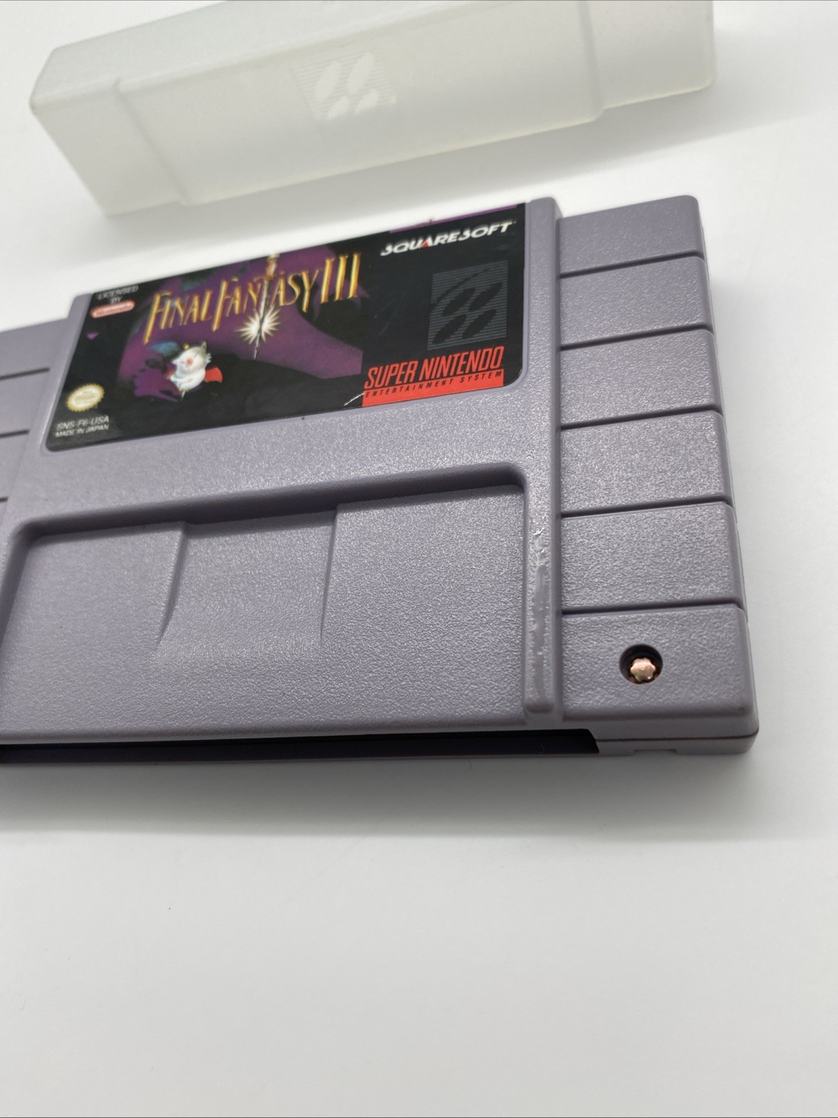 Authentic Final Fantasy III SNES Super Nintendo Cartridge Tested Working