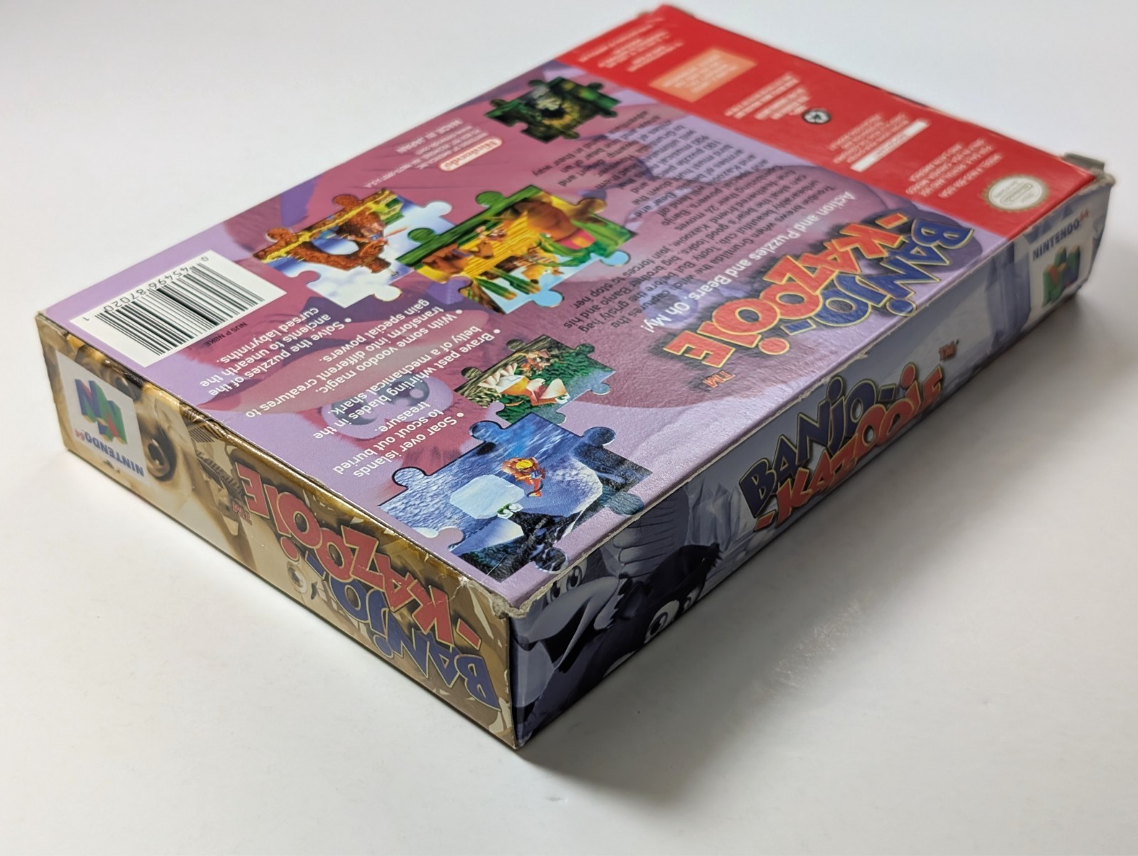 Banjo Kazooie Nintendo 64 N64 in box authentic