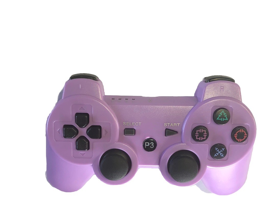 Generic Third-Party Purple Wireless Bluetooth Video Game Controller Pad