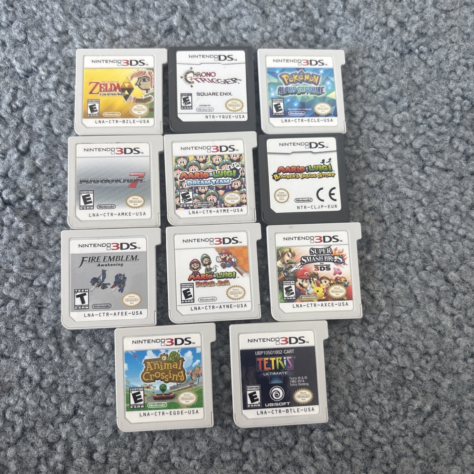Nintendo 3DS Game Lot