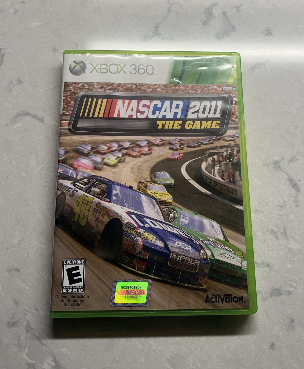 NASCAR The Game 2011 (Microsoft Xbox 360, 2011)w/ Manual TESTED