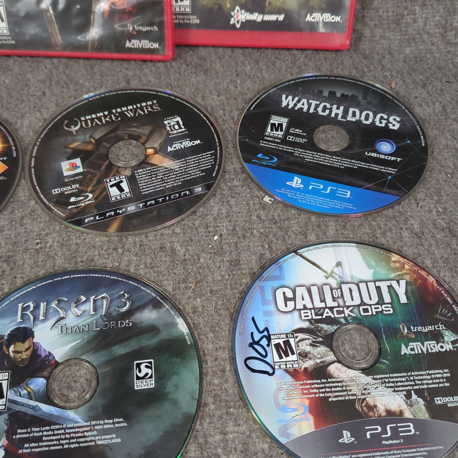 PS3 PlayStation 3 Bulk Lot Of 17 Games