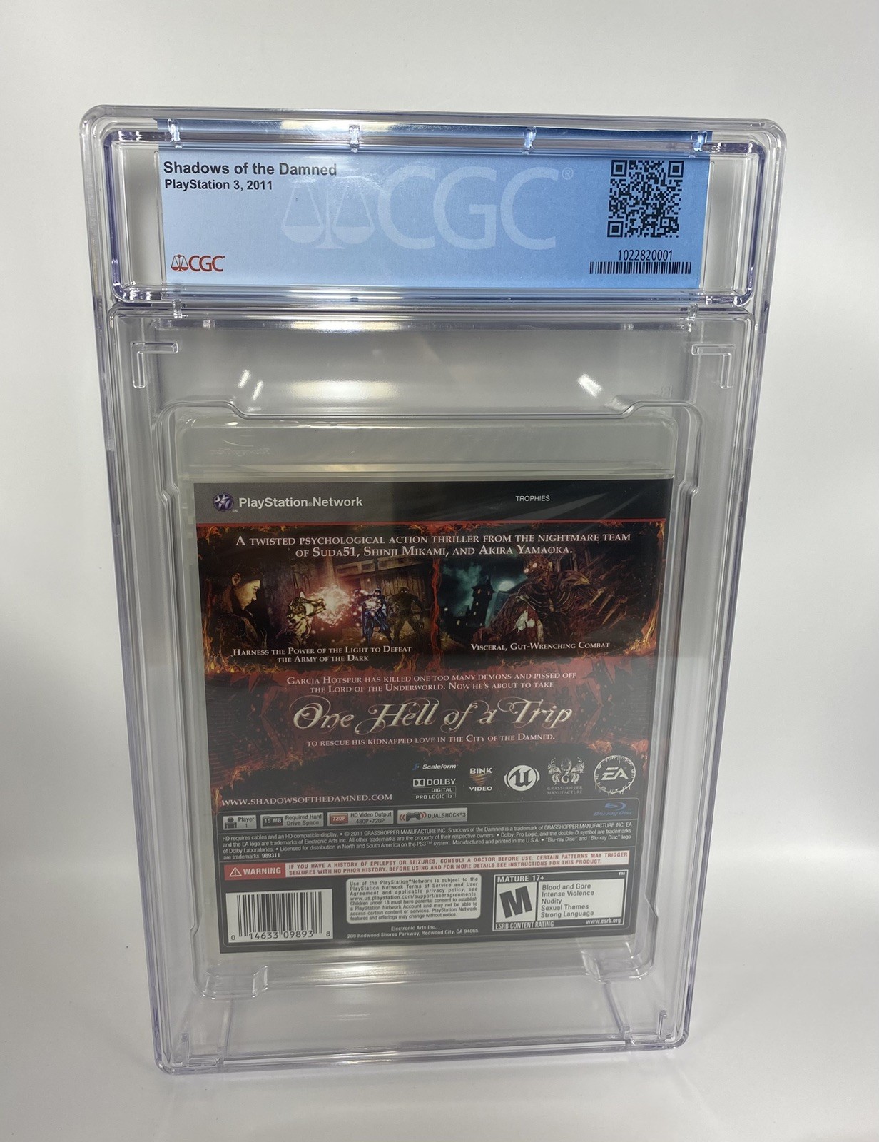 Shadows of the Damned (Sony PlayStation 3, 2011) PS3 CGC 9.8A+ SEALED