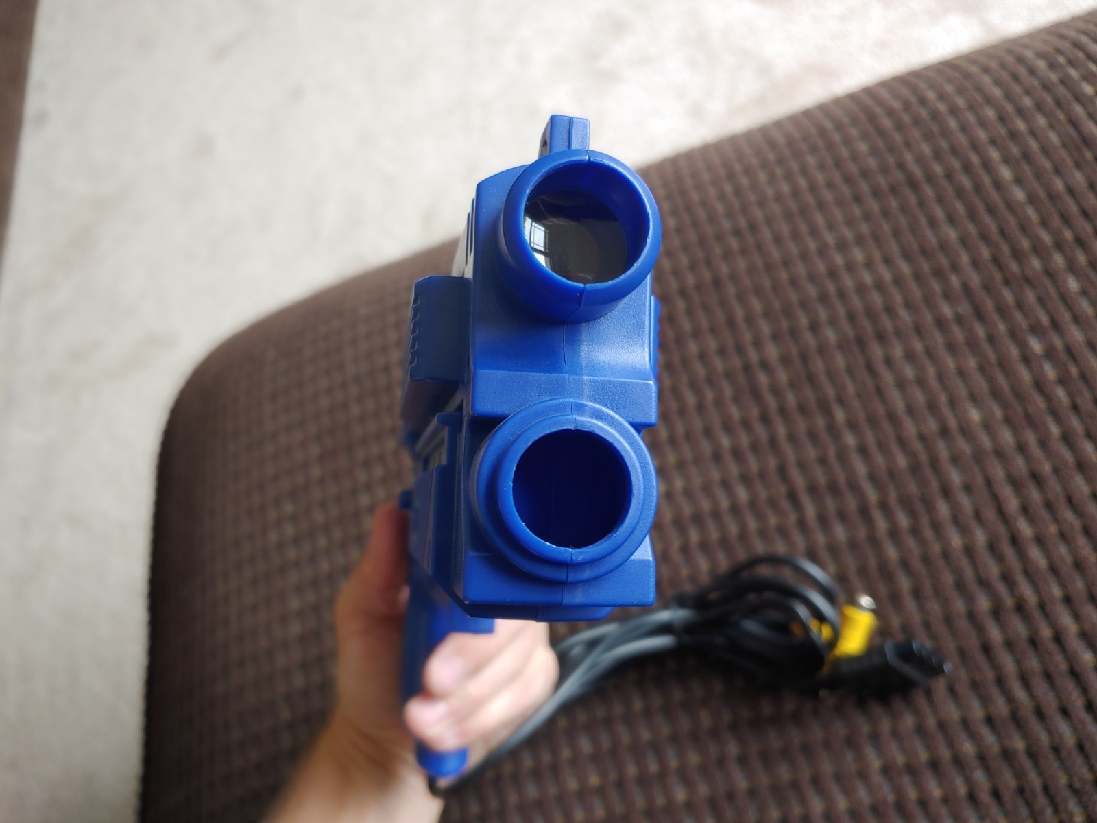 Nyko Super Cobra Blue Light Gun For Playstation 1 PS1/PS2 – Tested and Working