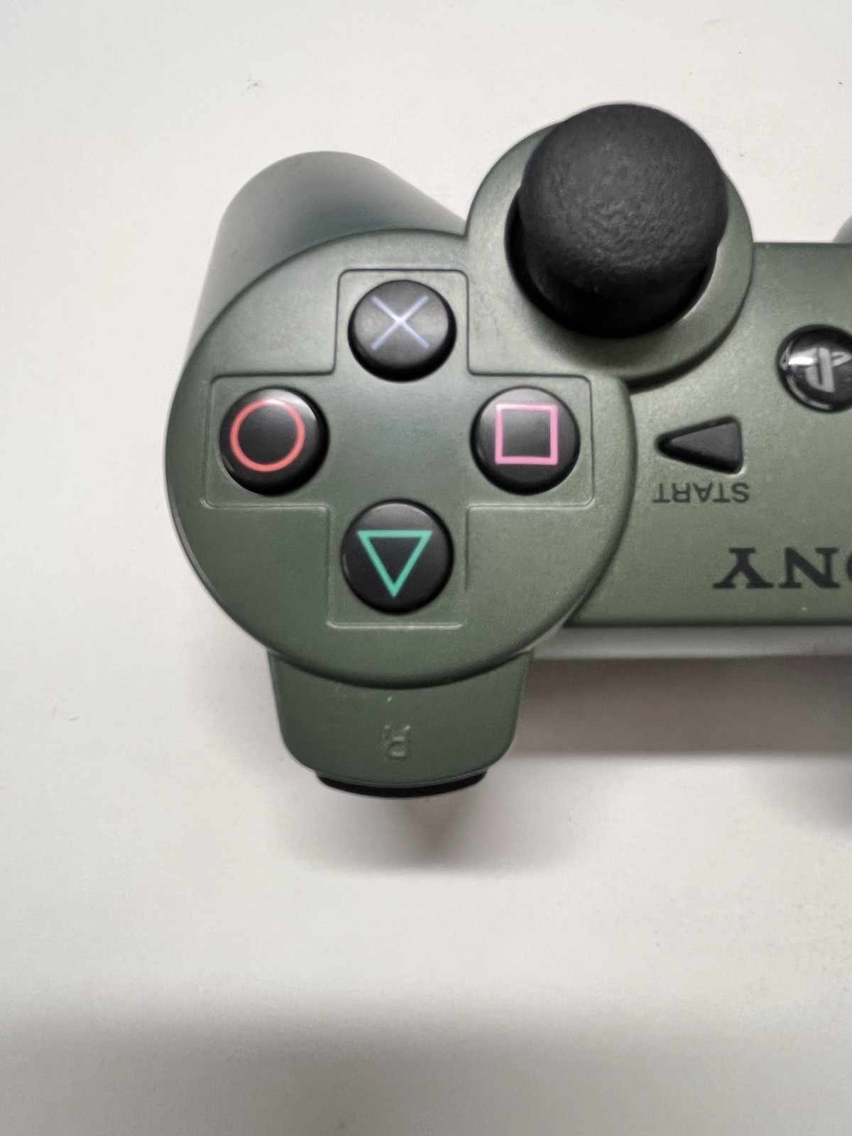 Sony PS3 DualShock 3 Wireless Controller – Green Camo OEM Tested