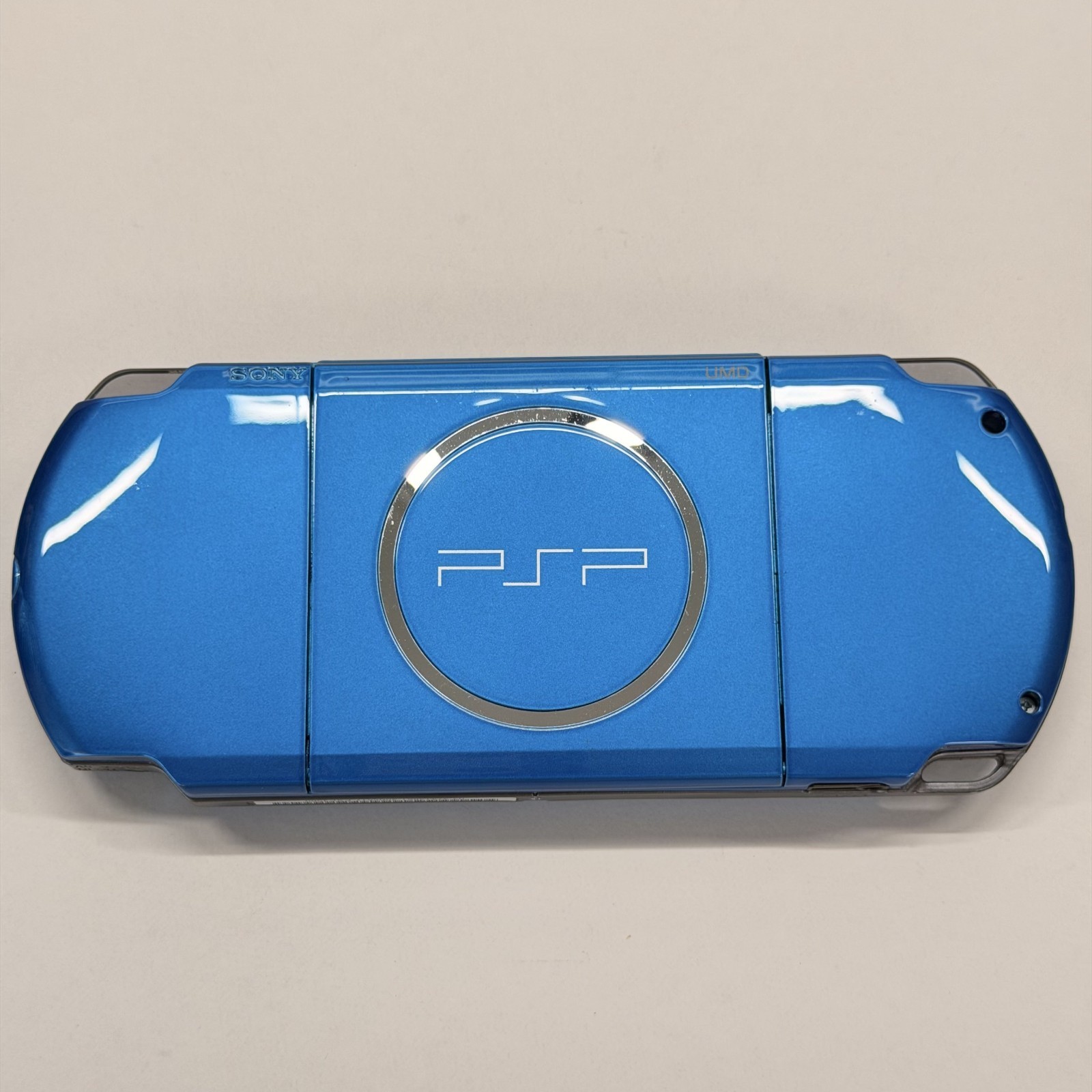Sony PSP 3000 Vibrant Blue Console Excellent Condition Tested Working Bonus JP