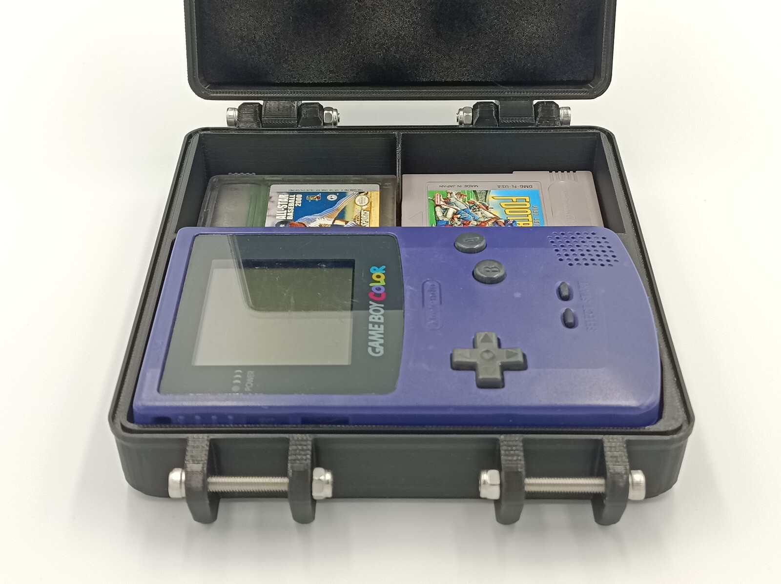 Game Boy Color Protective Carrying Case – Holds 8 + 1 Games
