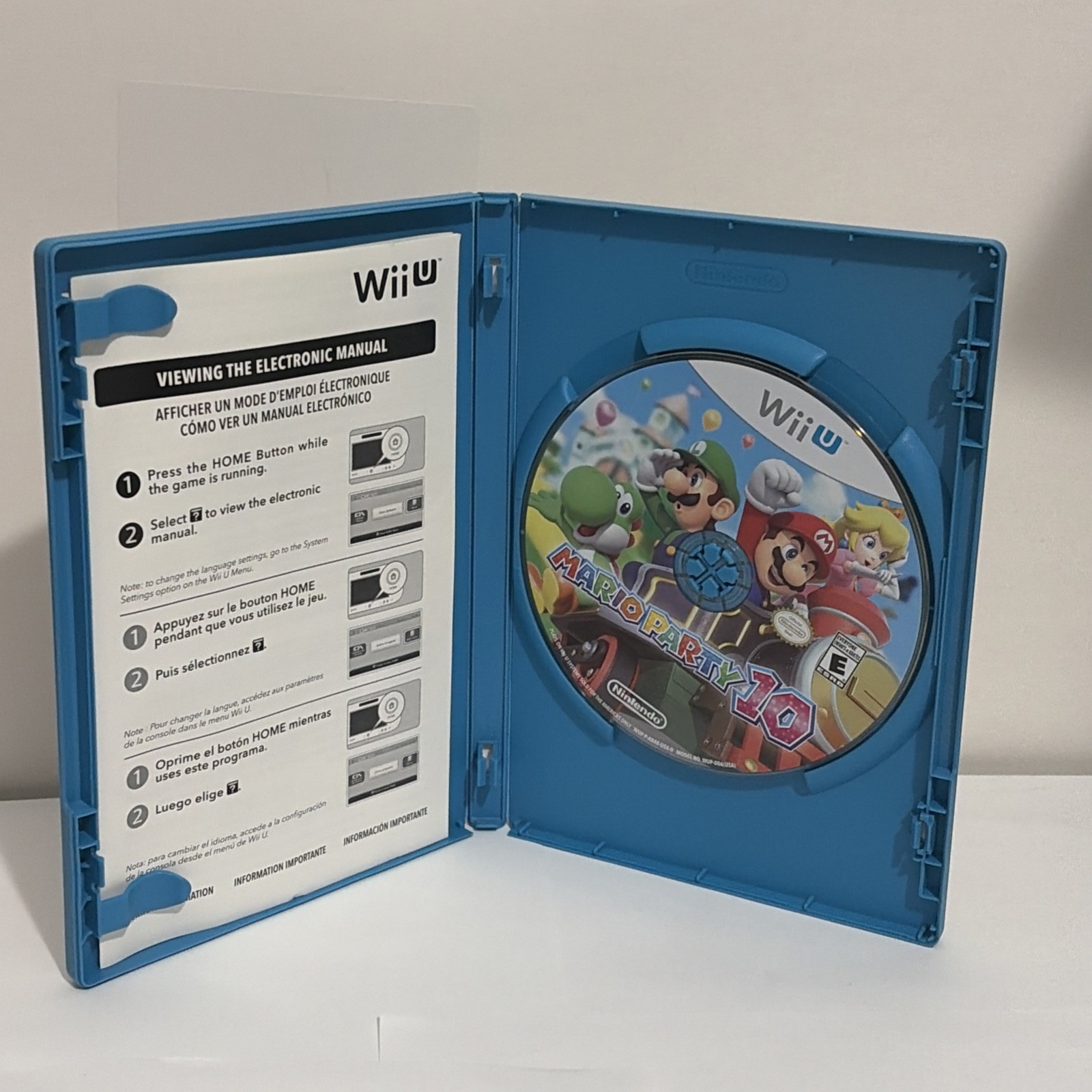 Mario Party 10 – Nintendo Wii U (2015) Mint Disc