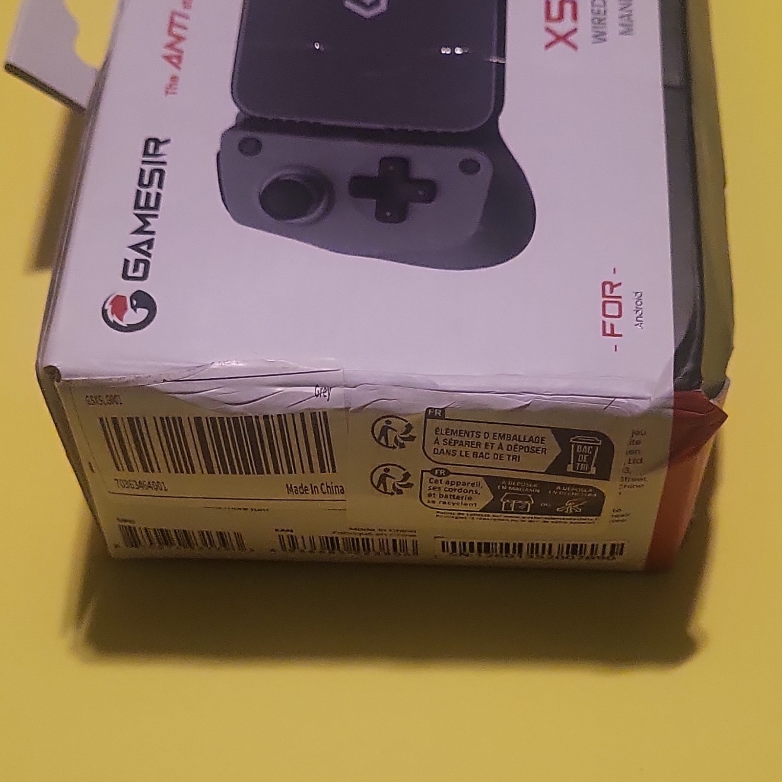 GameSir X5 Lite Type-C USB-C Wired Mobile Controller for Android Hall Effect