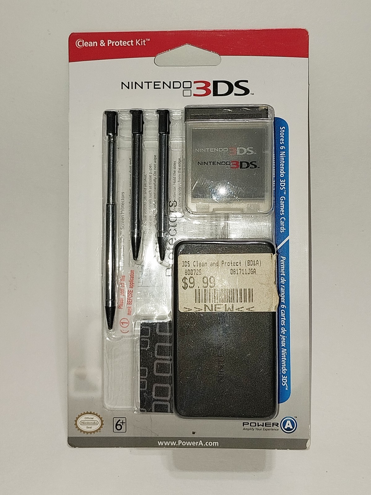 New PowerA Nintendo 3DS Universal Care & Protect Kit
