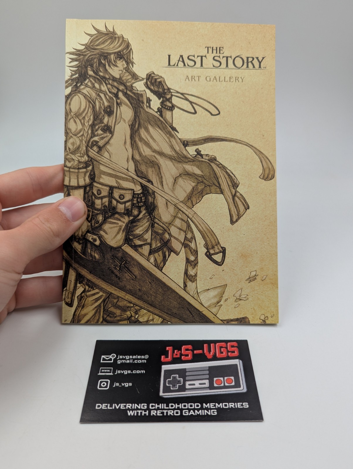 The Last Story Wii CIB w/ Art Book & Soundtrack Tested Working