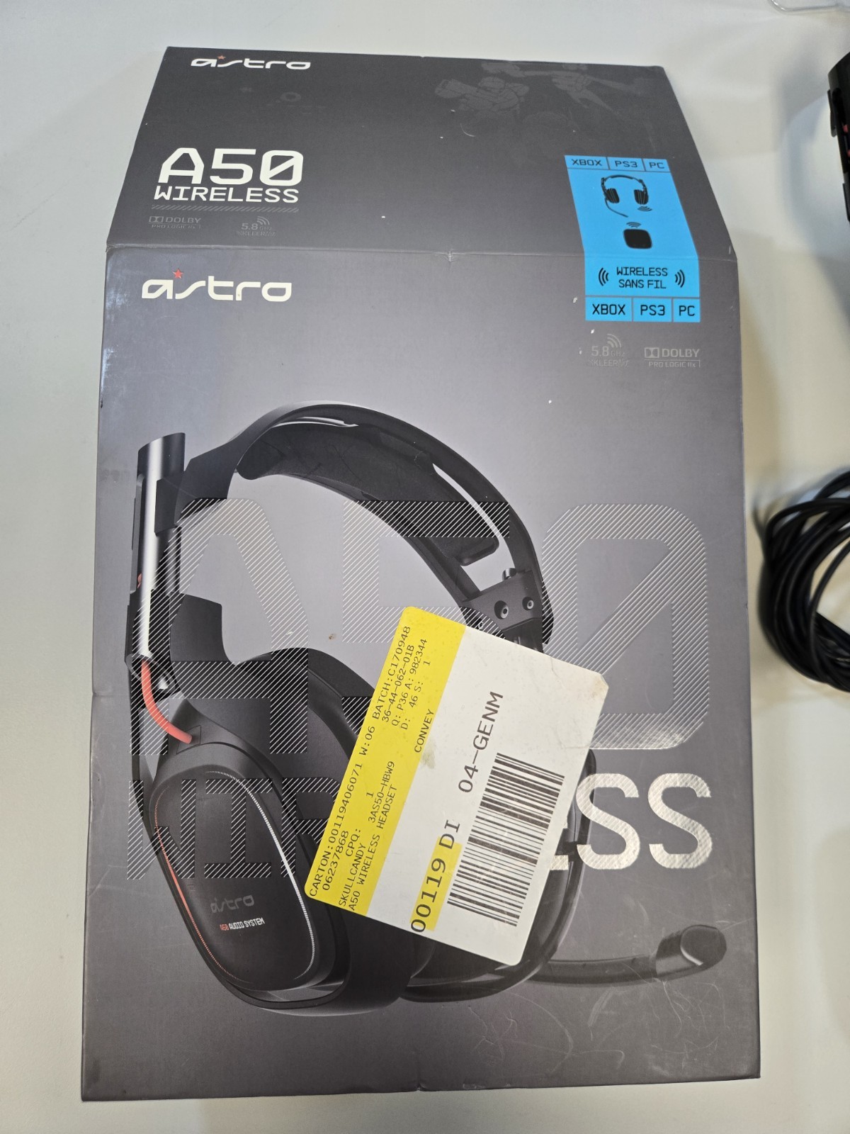 Logictech Astro A50 Wireless Headset Transmitter NOT TESTED Not Sure If It Works