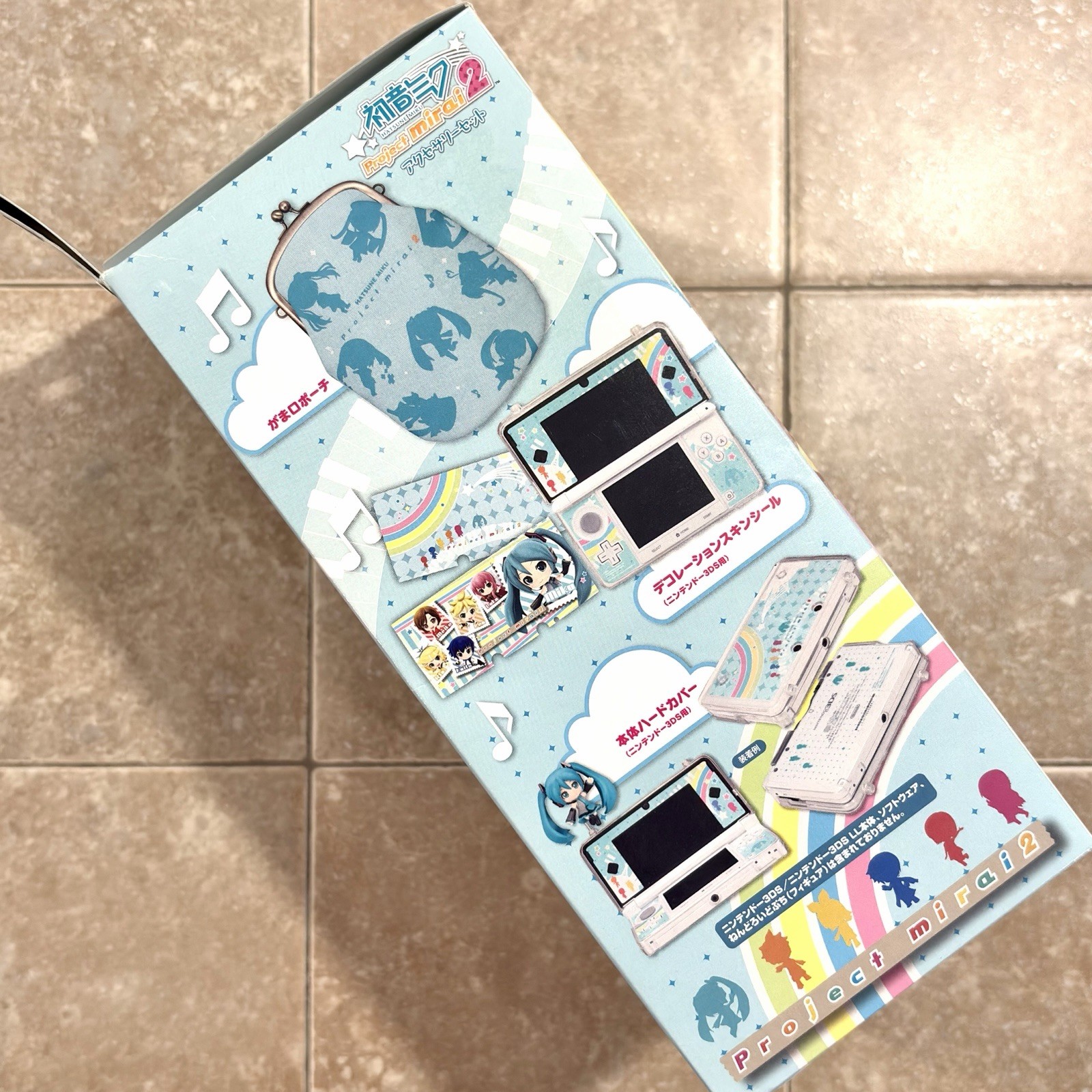Official HORI Hatsune Miku 3DS & 3DS XL Accessory Set Project Mirai 2 Japan NEW