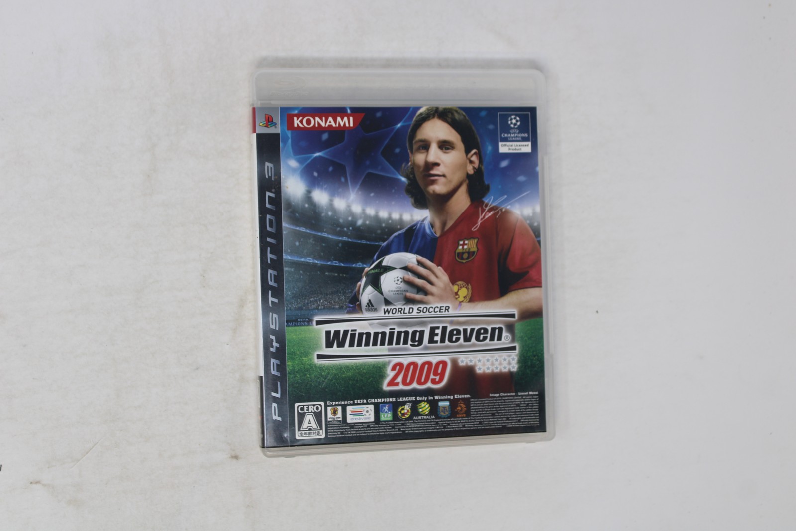 Winning Eleven 2009 PlayStation 3 PS3 Japanese Import CERO A JPN