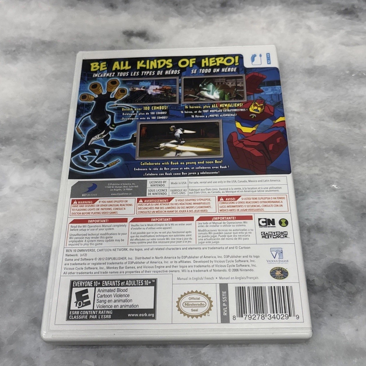 Ben 10: Omniverse (Nintendo Wii, 2012)
