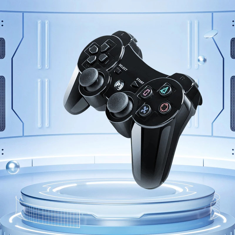For PS3 Wireless Bluetooth Game Controller With Dual Vibration Six Axis Support