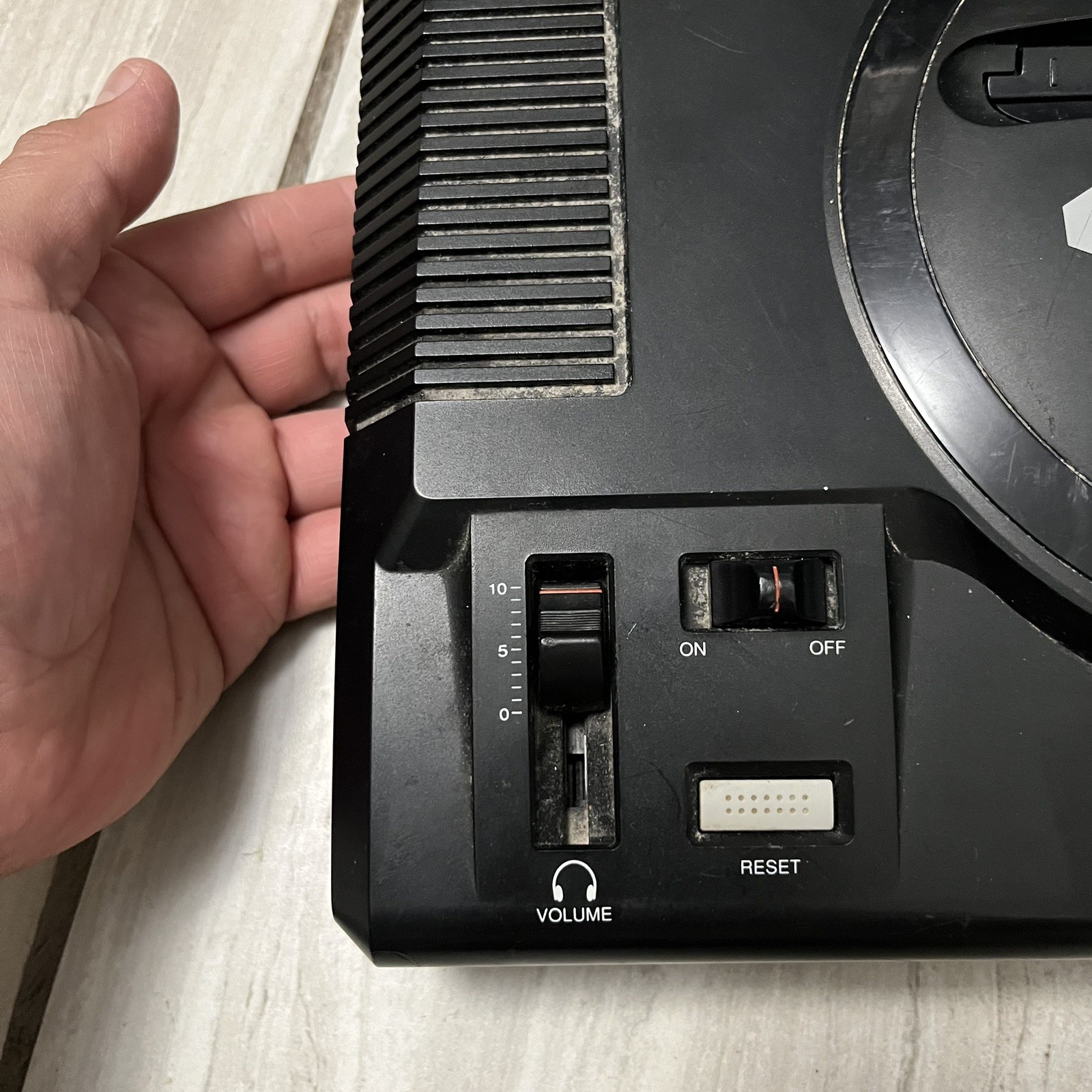 SEGA Genesis 16-Bit Black Home Console MK-1601 Console Only