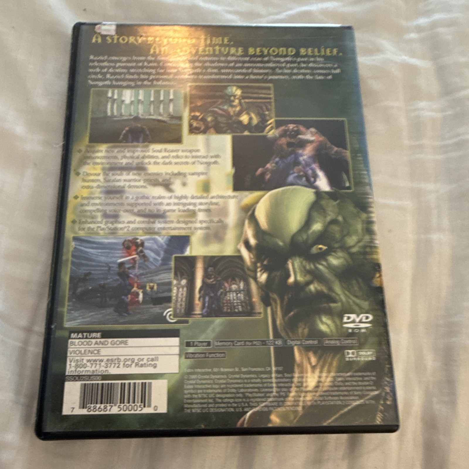 Eidos Legacy of Kain: Soul Reaver 2 PS2 M Mature NTSC-U/C w/ Manual