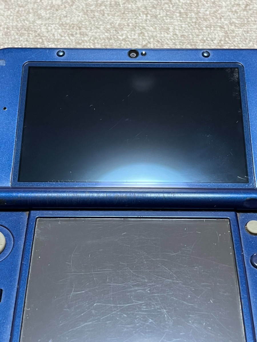 New 3DS LL XL Metalic blue Japan Nintendo Console region Japanese B81 dual IPS