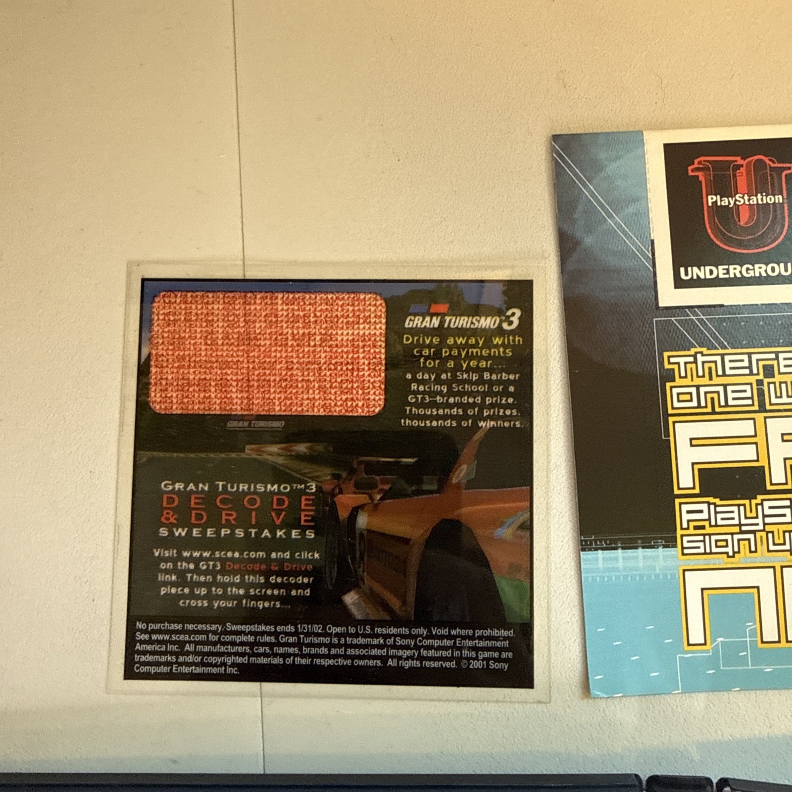 Gran Turismo 3 A-spec for Sony PS2 CIB w/MANUAL/REG CARD Black Label Inserts!