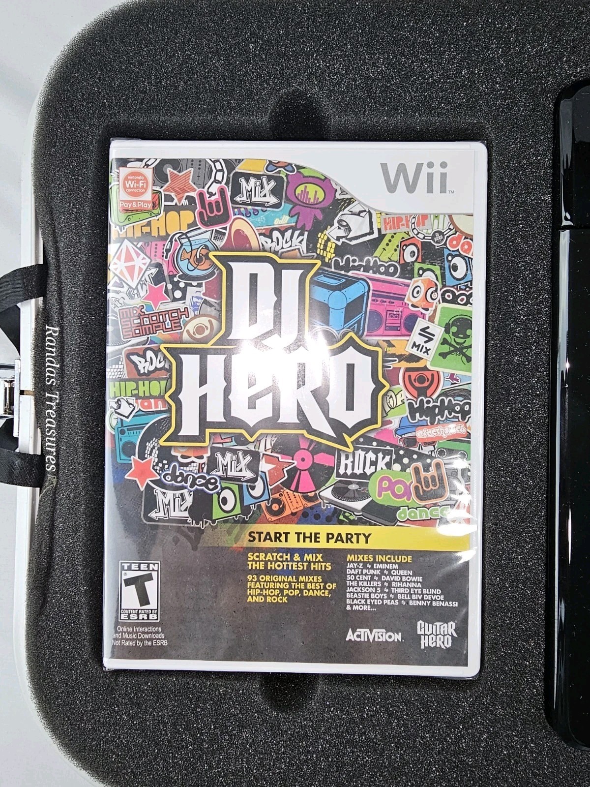 DJ Hero — Renegade Edition (Nintendo Wii, 2009) Jay-Z & EMINEM New Open Box