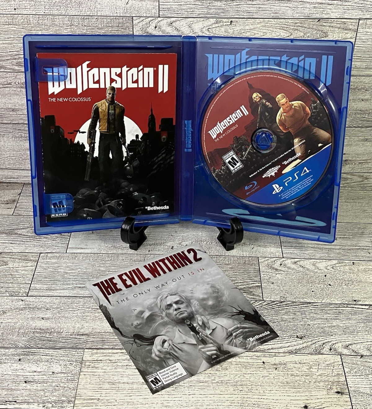 Wolfenstein II: The New Colossus PS4 (PlayStation 4) CIB Complete – Horror -MINT