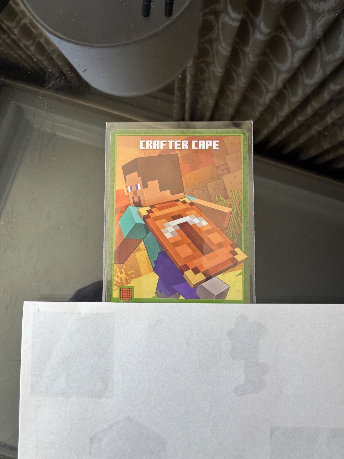Minecraft crafters cape TWITCHCON EU2026 CODE ONLY